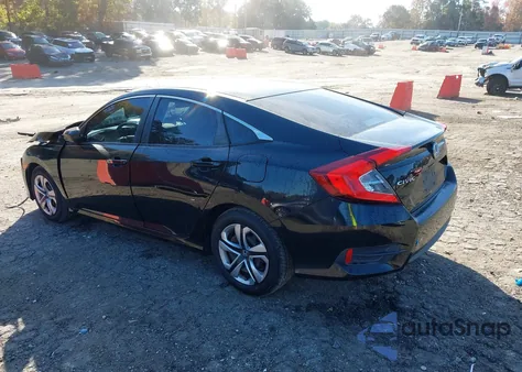 2016 Honda Civic Lx from USA, damaged, VIN 19XFC2F58GE088121